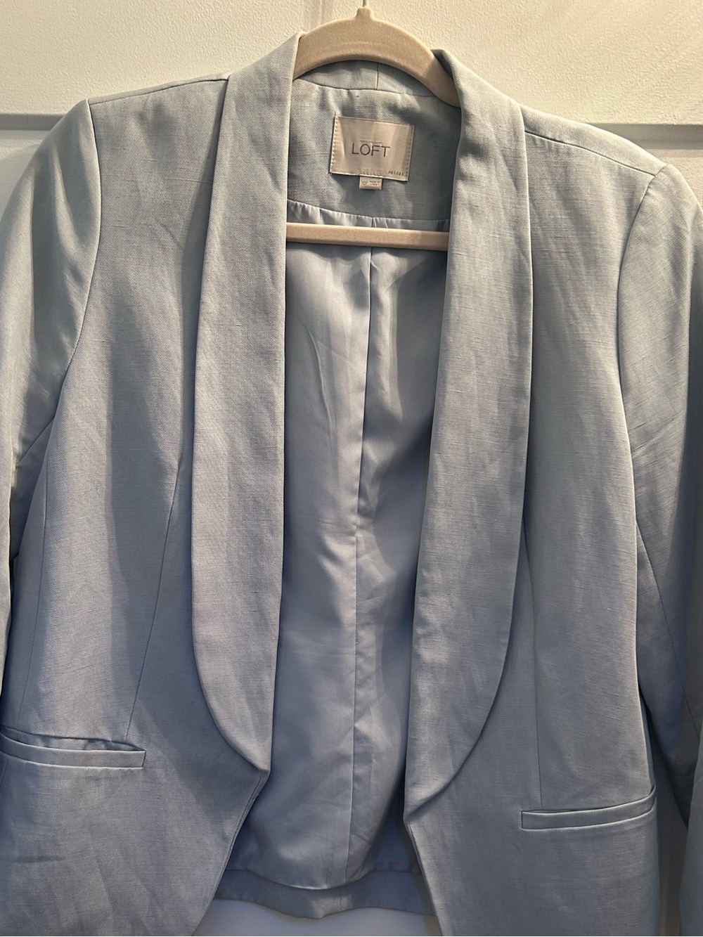 LOFT Light Blue Women's Blazer